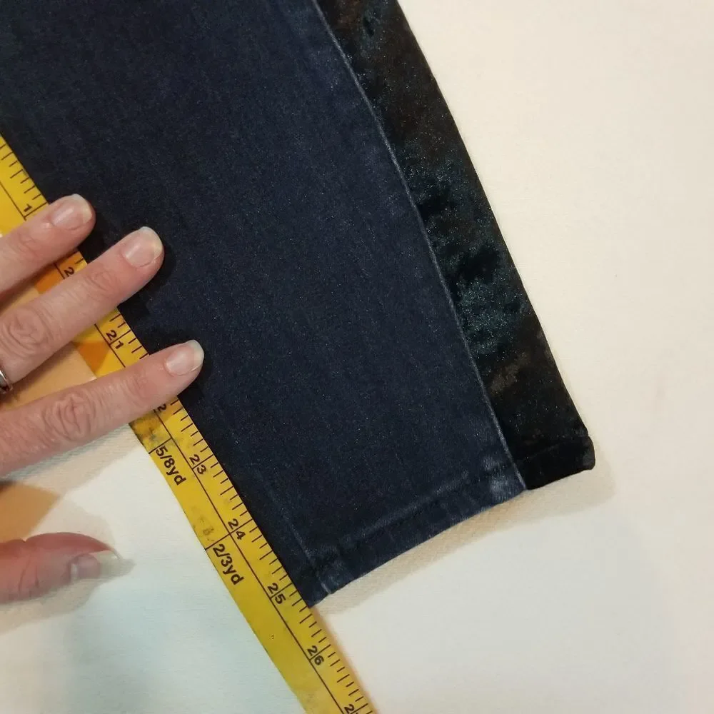 Good American Good‎ Waist Velvet Tux Size 0